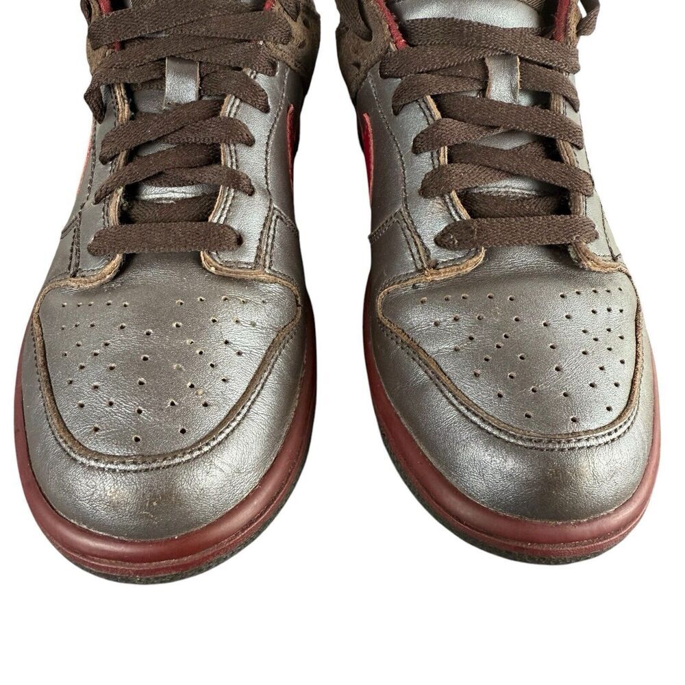 Nike‎ Dunk Low Dark Cinder Red Women Size 6 309324-261 SB Skate Released 2006 - Picture 8 of 16